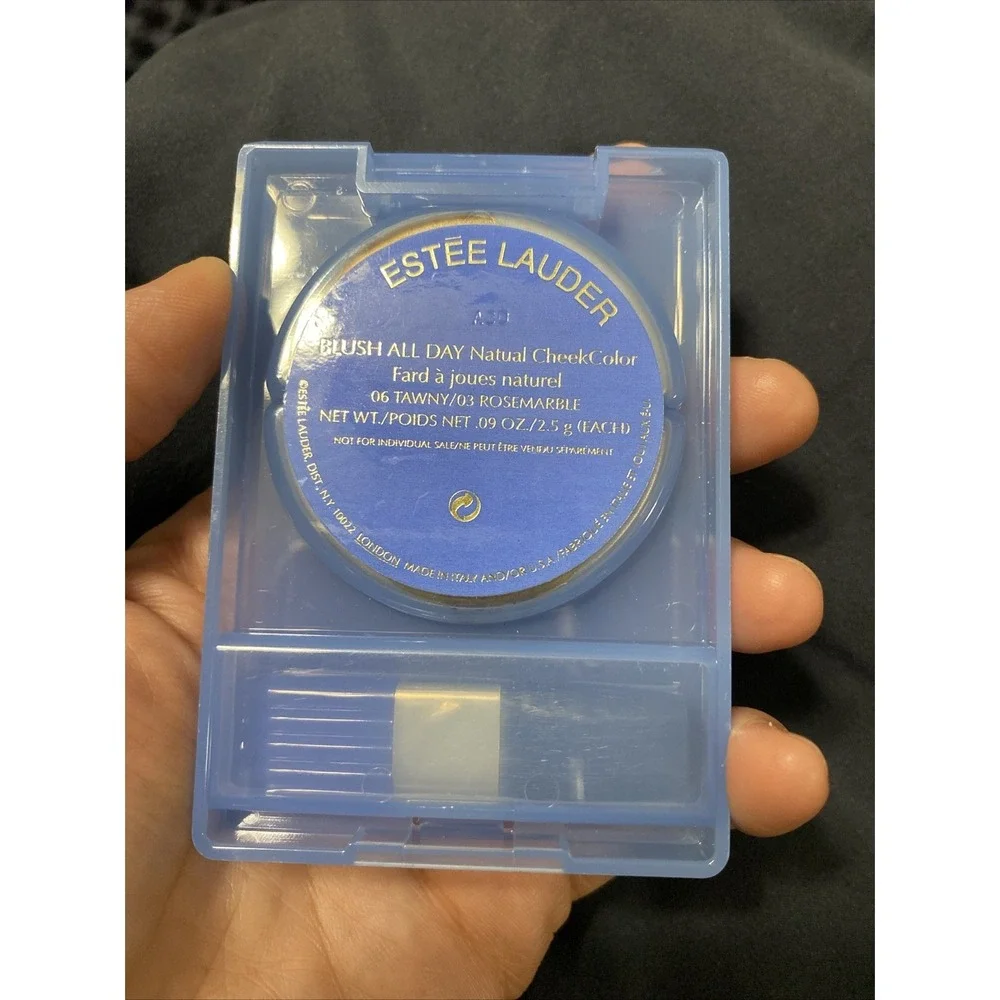 Estee Lauder Blush All Day Natural Cheek Color Duo 06 Tawny / 03 Rosemarble